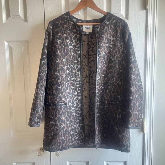 Old Navy Jackets & Blazers - NWT Old Navy Leopard Print Jacket